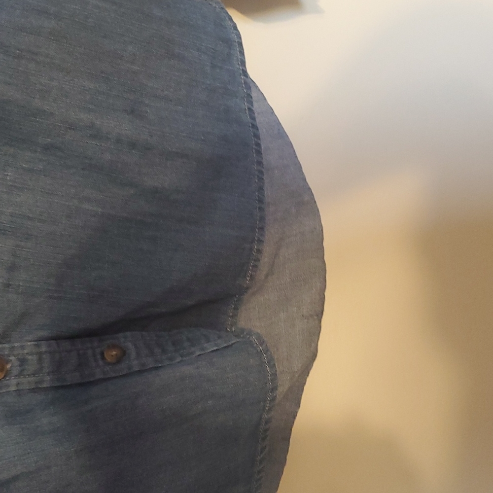 Tommy Hilfiger Jean button up long sleeve Blouse - Picture 5 of 8